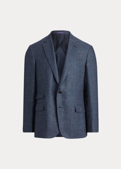 Men's Ralph Lauren Kent Tick-Weave Suit Jacket | 106854MHC